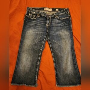 BKE Women's Jean Capris